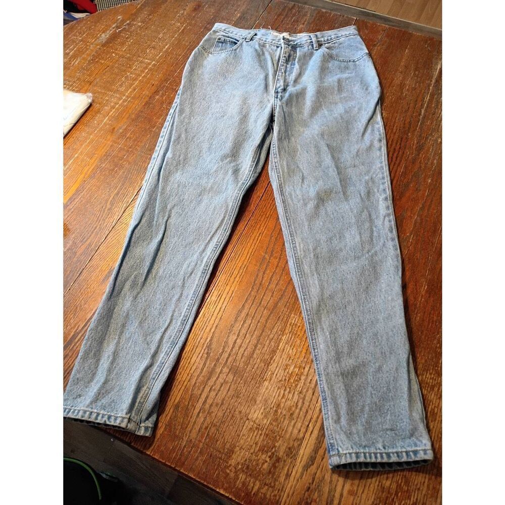 Vintage 14 Bugle Boy Originals Tapered Leg Slim Fit High Rise Mom Denim Jeans